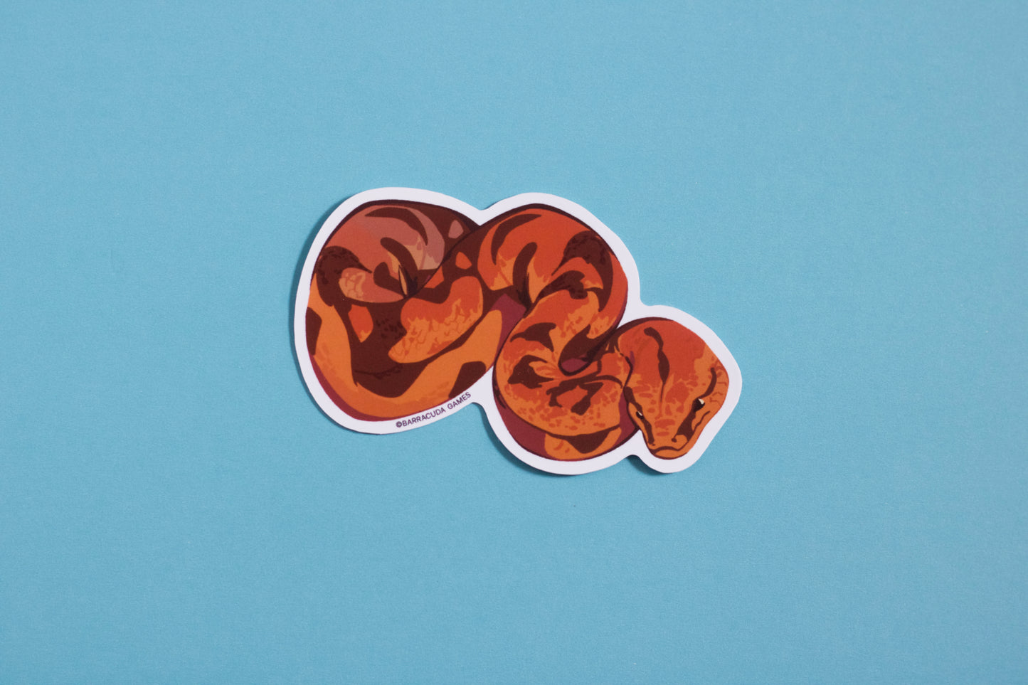 Biome Blitz - Boa Constrictor Vinyl Sticker