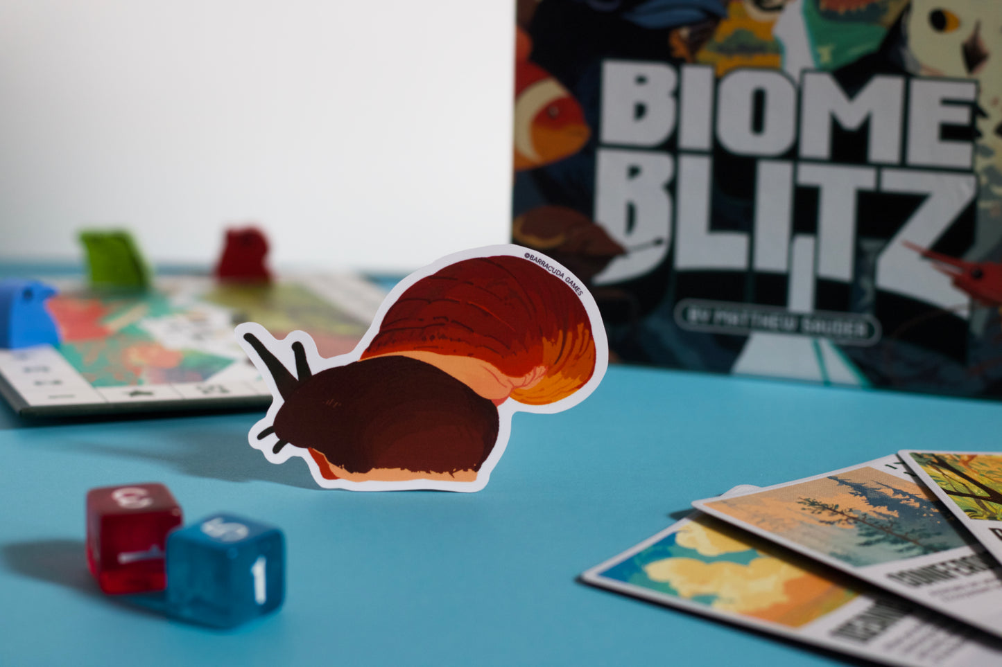 Biome Blitz - Giant African Land Snail Vinyl Sticker