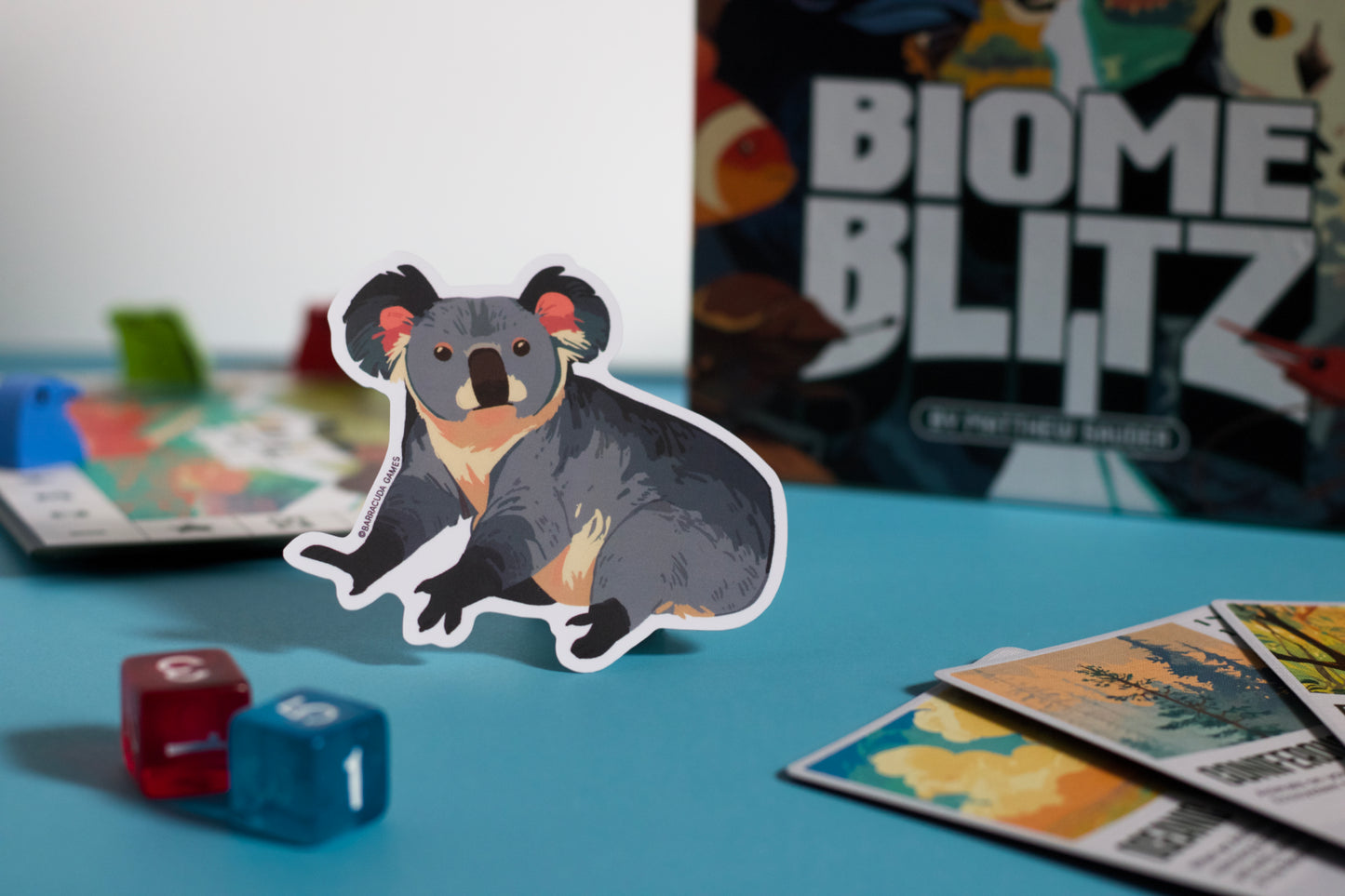 Biome Blitz - Koala Vinyl Sticker