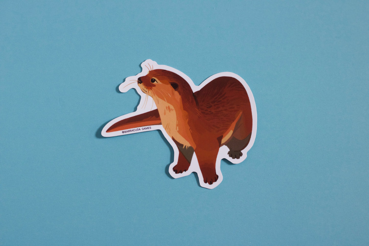 Biome Blitz - North American River Otter Vinyl Sticker
