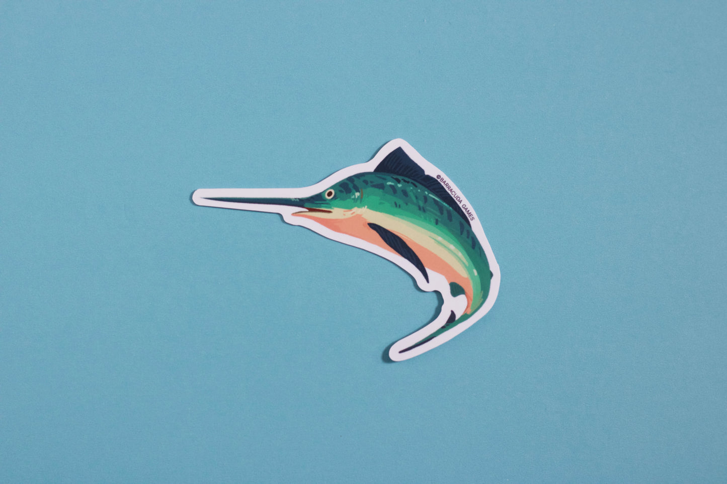 Biome Blitz - Swordfish Vinyl Sticker