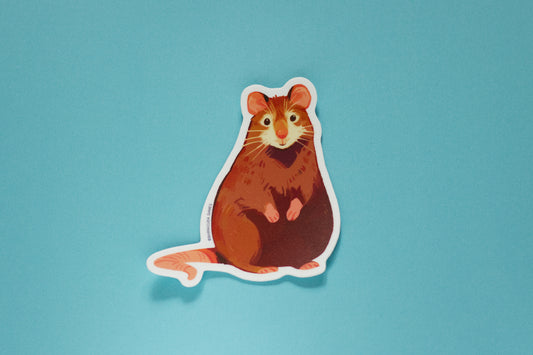 Mouse Vinyl Sticker - Curious Camille