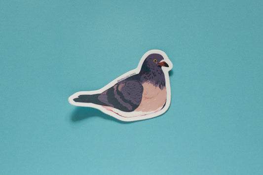 Bio Blitz - Rock Pigeon Vinyl Sticker