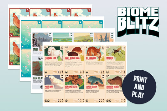 Biome Blitz Print and Play Demo