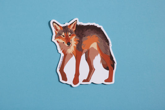 Biome Blitz - Coyote Vinyl Sticker