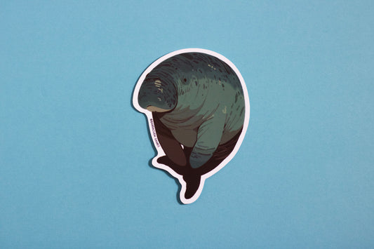 Biome Blitz - Dugong Vinyl Sticker