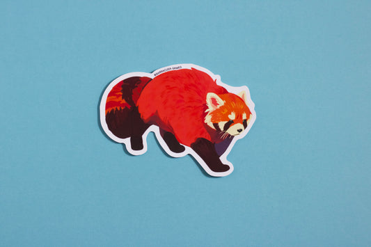 Biome Blitz - Red Panda Vinyl Sticker