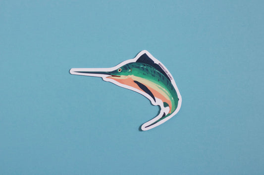 Biome Blitz - Swordfish Vinyl Sticker