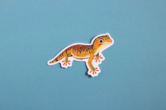 Leopard Gecko Vinyl Sticker