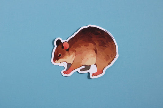 Mouse Vinyl Sticker - Tailless Tammy